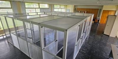 Installation d’un SAS chantier école à la centrale EDF de Brennilis