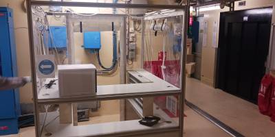 Une nouvelle guérite de gardiennage installée sur le site de Tricastin EDF